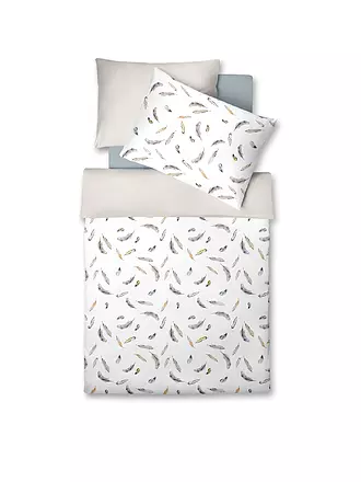 FLEURESSE | Jersey Bettwäsche DIAMOND 140/200CM Silver | 